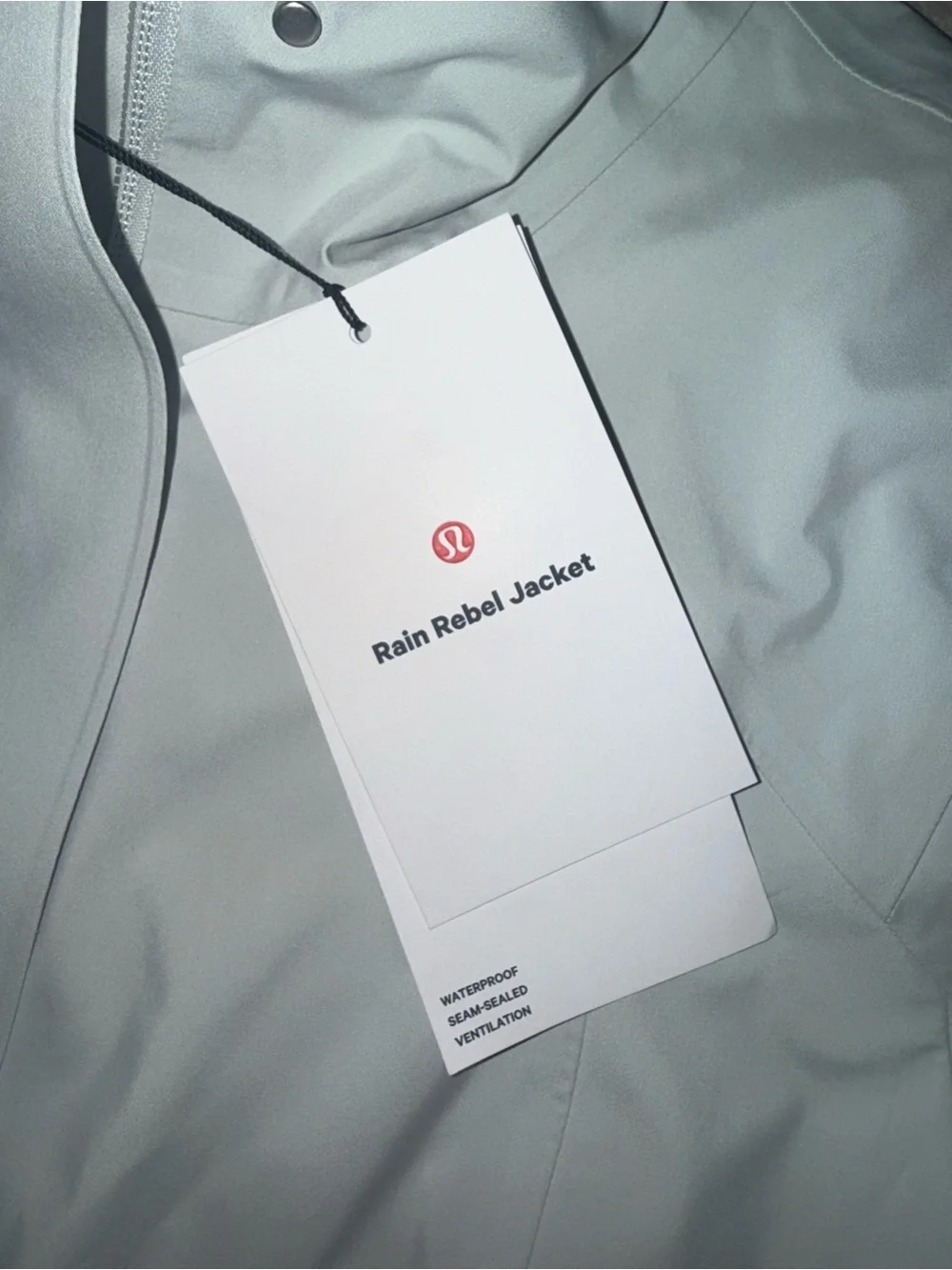 lululemon athletica Light Gray Hooded Utility Jacket